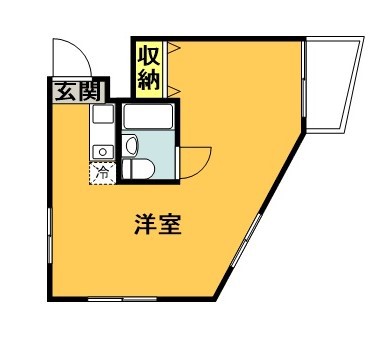 サンライズビル 501号室 間取り