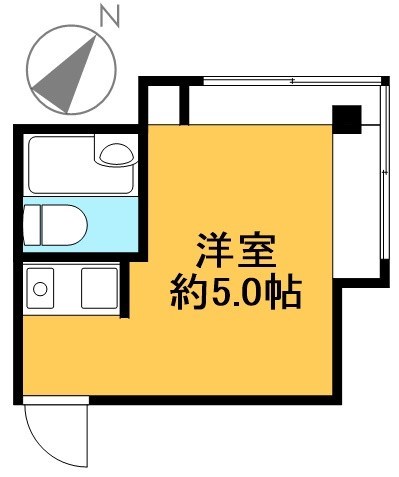 緑樹荘（東大生・東大院生限定） 20号室 間取り