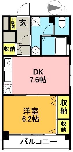 310号室 間取り