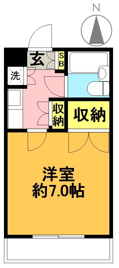 ジェイエムプレイス 401号室 間取り