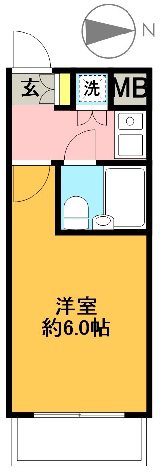 日神パレス永福町 204号室 間取り