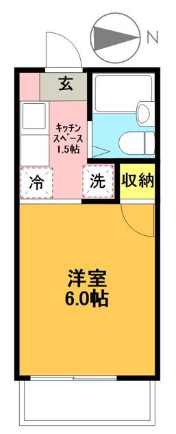 ヴィレッジ代田 202号室 間取り
