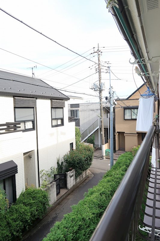 ハイツ大庭   ベランダ