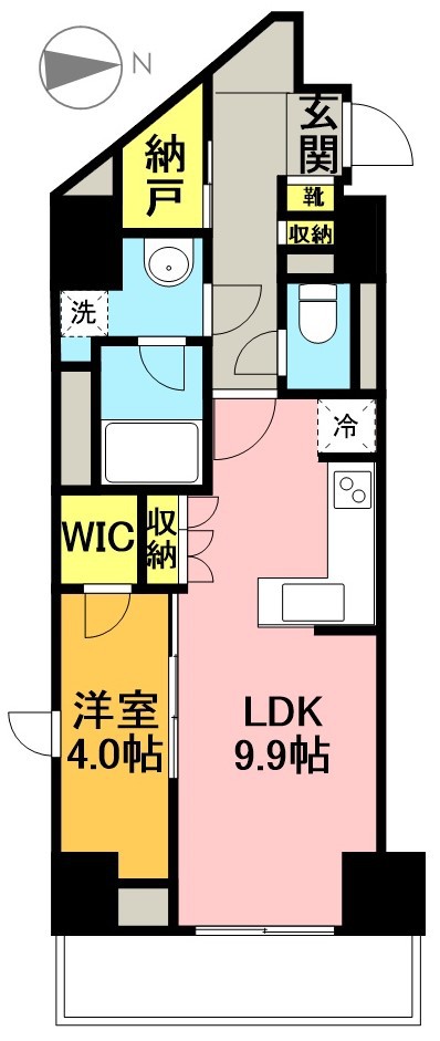 アーバンパーク高井戸 801号室 間取り