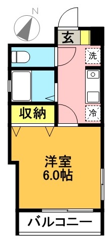 菱和パレス明大前壱番館 901号室 間取り