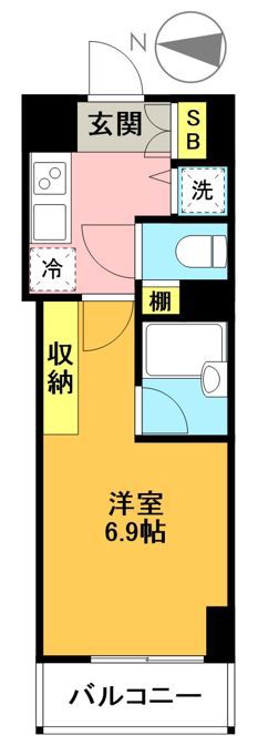 ＨＦ明大前レジデンス 802号室 間取り