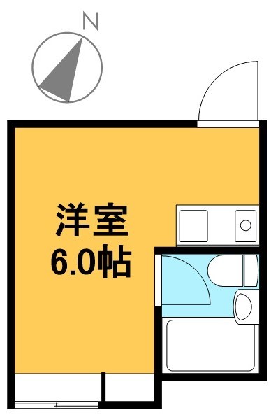 緑樹荘（東大生・東大院生限定） 10号室 間取り