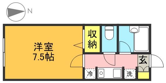 ル・グラン高井戸 102号室 間取り