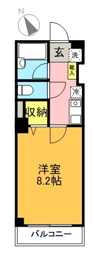 シャトー梅ヶ丘 間取り