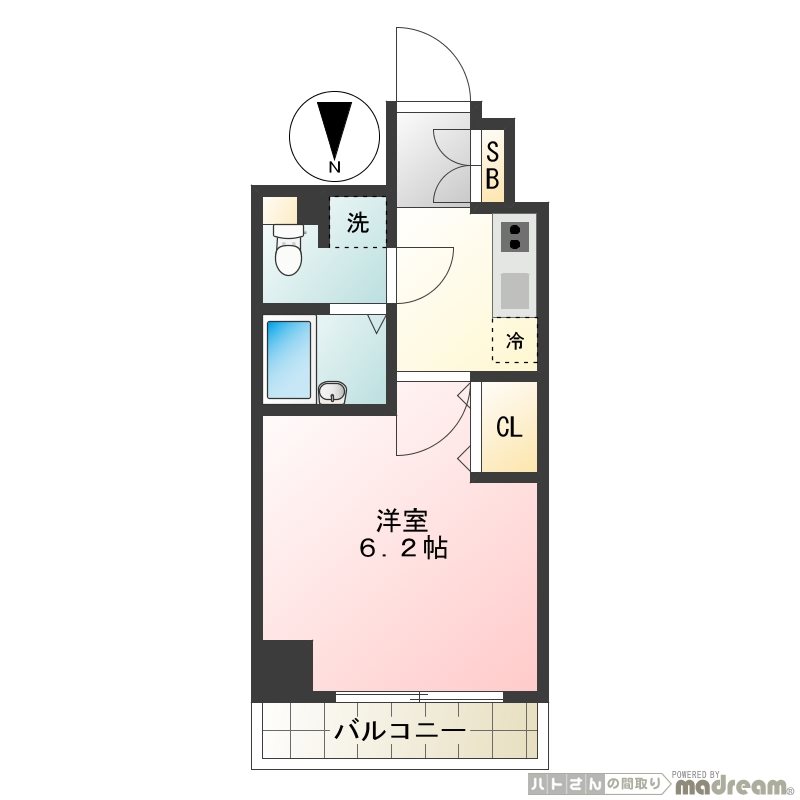 ロアール豪徳寺 間取り図