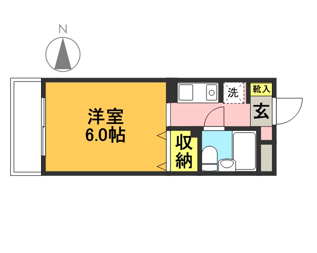 ワールドパレス永福町 203号室 間取り