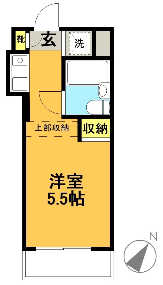 トップ明大前第３ 431号室 間取り