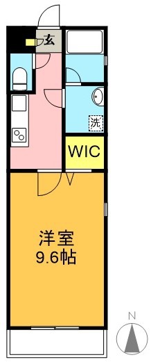 ケイエス下北沢 101号室 間取り