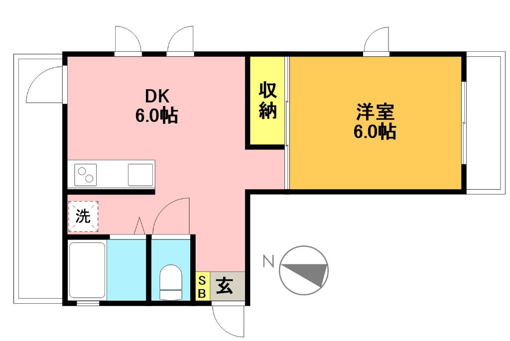 ハイウェル下北 301号室 間取り