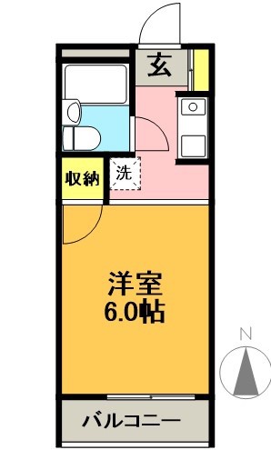 メゾン清田 間取り図