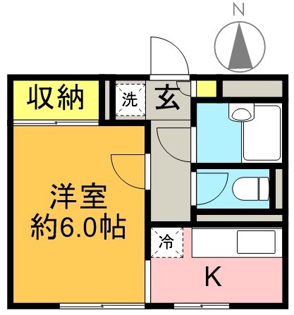 オーク・イースト 間取り図