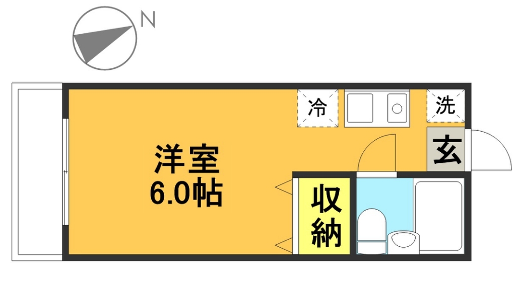 ＡＮＮＥＸ西永福 201号室 間取り