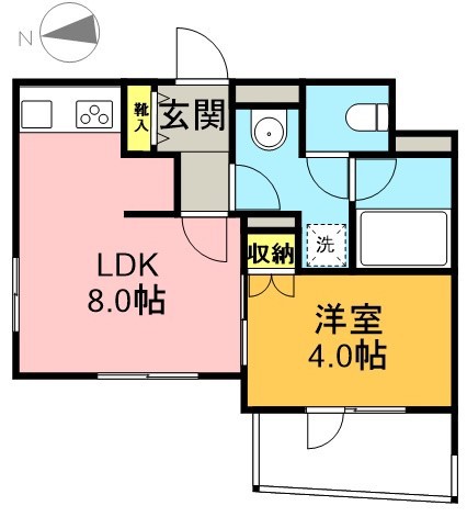エクセレントシティ杉並高井戸 間取り図