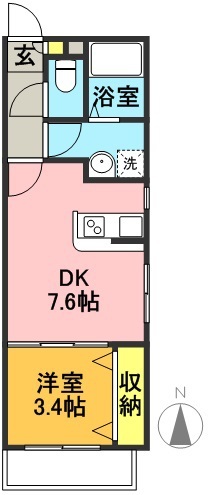 ヴィラＭ＆Ｙ 間取り図