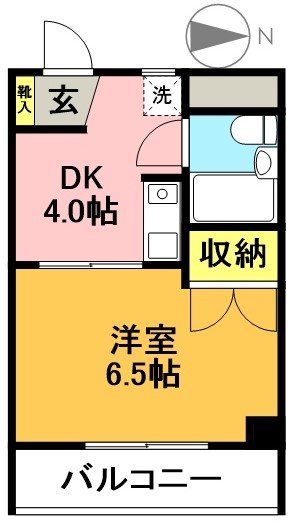 エルフ東松原 間取り図