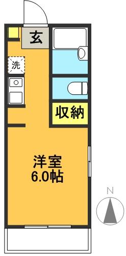 ＨＥＩＭ 205号室 間取り