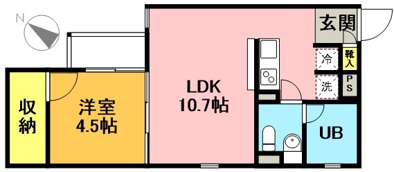 セドール代田橋 間取り図