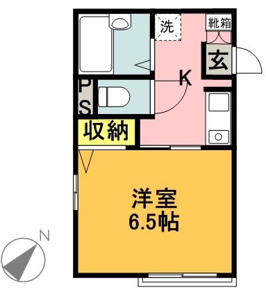 リブレ７５ 202号室 間取り