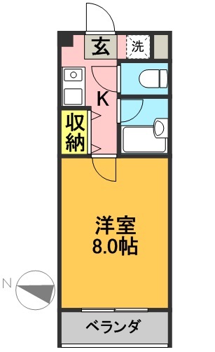 ＭＯＹビル 402号室 間取り