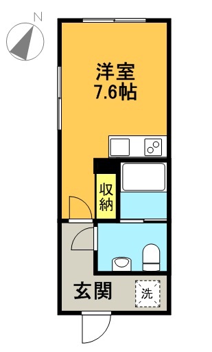 ＳＯＵ羽根木 502号室 間取り