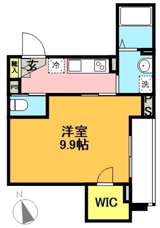ナイス永福 101号室 間取り