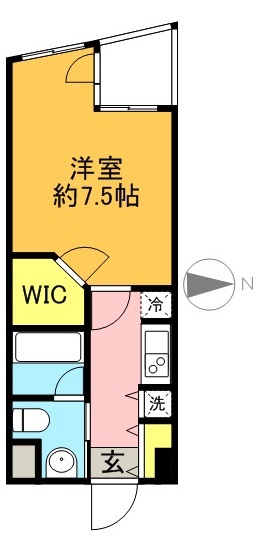 パークフラッツ永福町 302号室 間取り