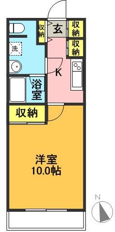 ドエル書房ビル 101号室 間取り