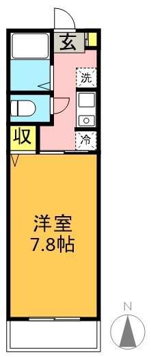 Ｓ・Ａアバントス 201号室 間取り
