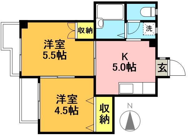 ＢＡＢＡビル 302号室 間取り