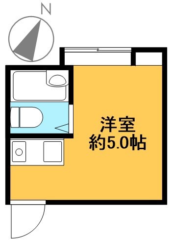 緑樹荘（東大生・東大院生限定） 3号室 間取り
