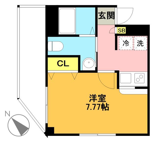 ＬＡＮＺ松原 402号室 間取り