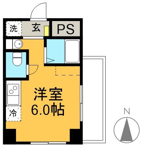 マイステージ代田橋 402号室 間取り