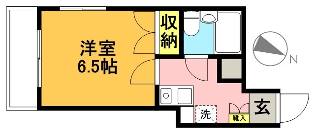 日神パレステージ代田橋 510号室 間取り