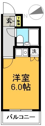 日神パレス永福町 119号室 間取り
