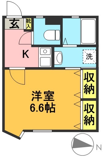 エルシア西永福 302号室 間取り
