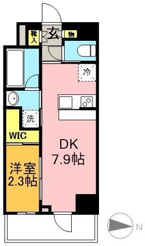 アジールコート桜上水 204号室 間取り