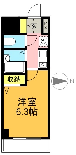 菱和パレス明大前壱番館 705号室 間取り