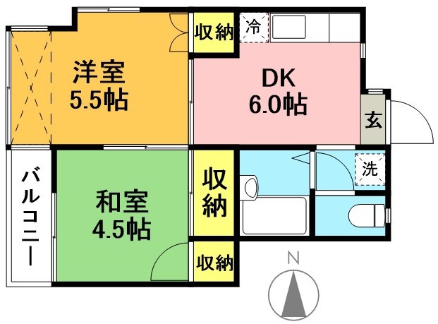 ＢＡＢＡビル 301号室 間取り