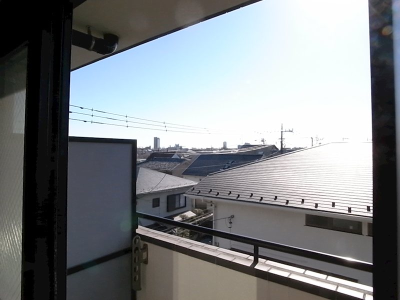 ゼフィール梅丘 ベランダ