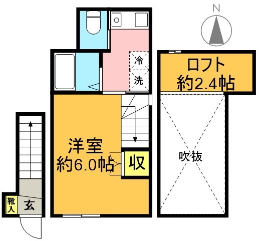 ＳＯＰＨＩＡＳ北沢 203号室 間取り