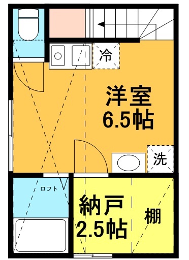 ライズ浜田山 201号室 間取り