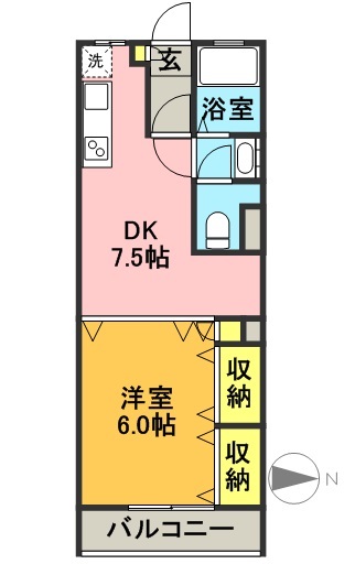 広文マンション 間取り図