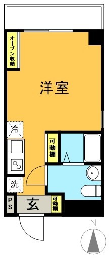 メインステージ代田橋 301号室 間取り