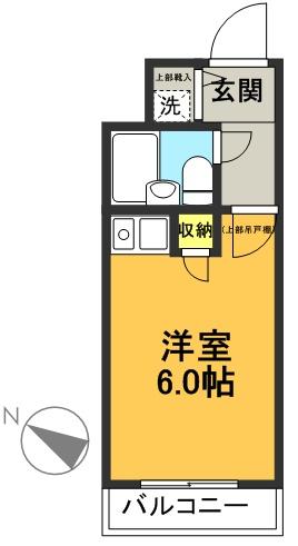 パーク・ノヴァ松原 105号室 間取り
