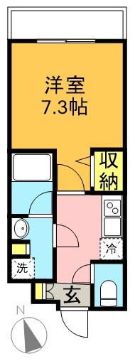 ＧＲＡＮ　ＰＡＳＥＯ　高井戸 310号室 間取り